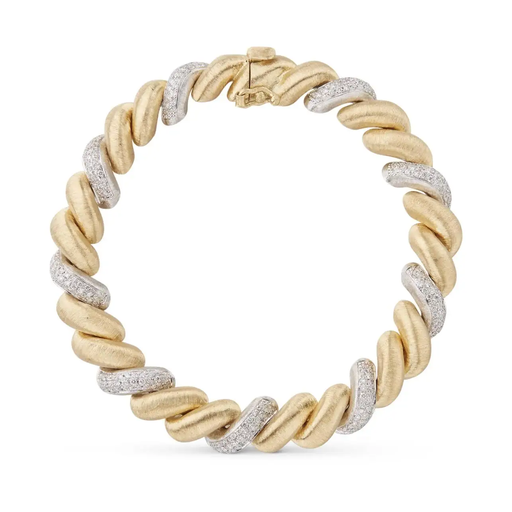 [JAUBRA016038]  Buccellati - Torsadé bracelet