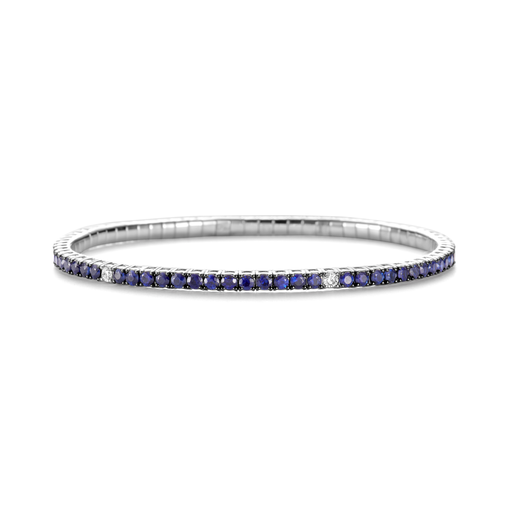 [JBS-DG-11033SO/2*SZF]  JBS - Bracelet with sapphires & diamonds