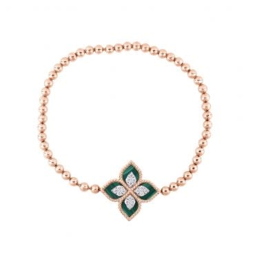 [ADV777BR3033_01]  Roberto Coin - Princess Flower Malachite