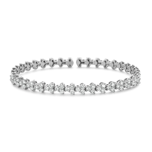 [1PU1482104/3]  Damaso - White Gold Bracelet with Diamonds