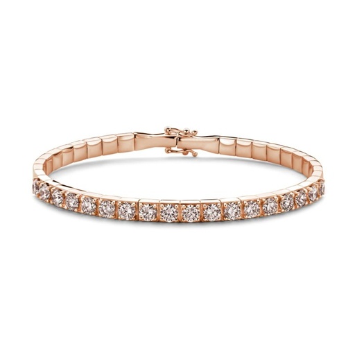 [JA733/20CO]  Antonellis - Pink Gold Bracelet set with Cognac Diamonds