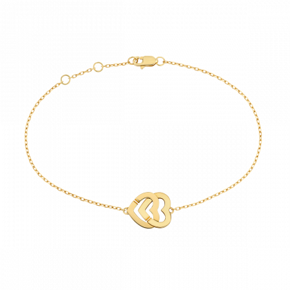 [345501]  Dinh Van - Double Cœurs R10 bracelet