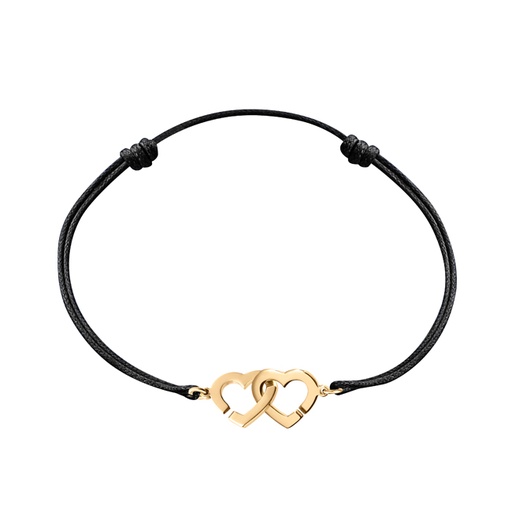 [345106]  Dinh Van - Double Cœurs R9 cord bracelet