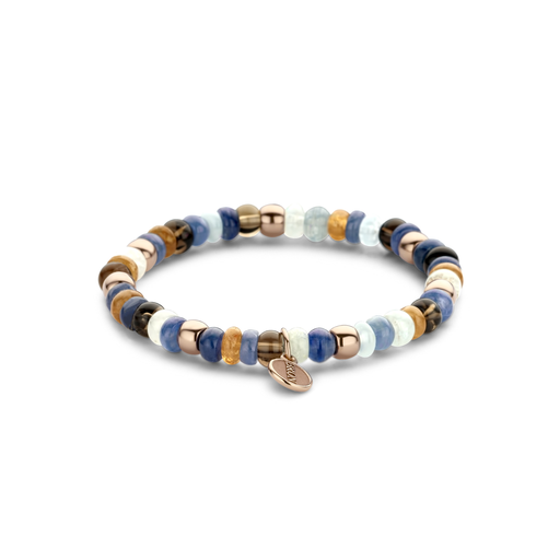 [8AR3985MIX76]  Bron - Reflex Bracelet with Pink Gold