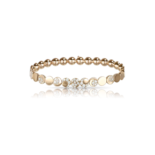 [16379R]  Pasquale Bruni - Luce Tennis Bracelet in 18k Pink Gold with Diamonds