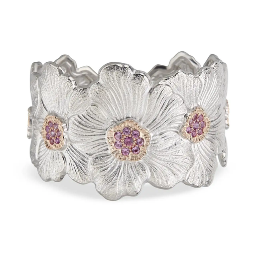 [JAGBRA015802]  Buccellati - Blossoms sapphire bracelet