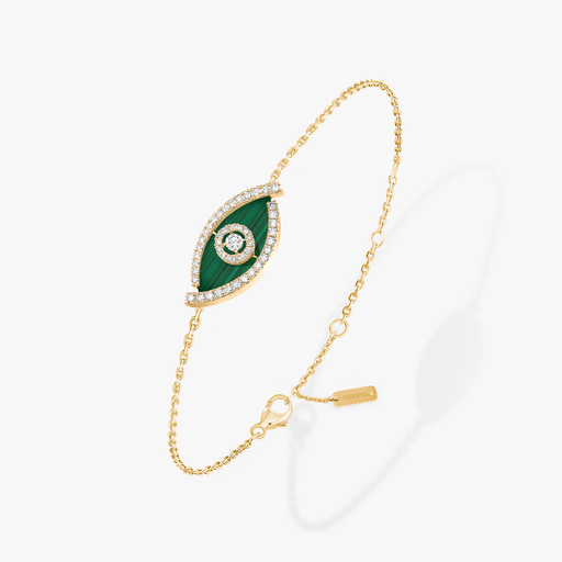[12888]  Messika - Lucky Eye Bracelet Malachite