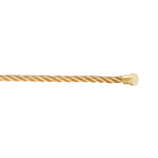 [6B1104]  Fred - Yellow gold cable
