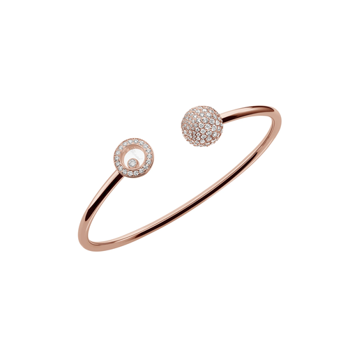 [85A619-5900]  Chopard - Happy Diamonds Planet bangle