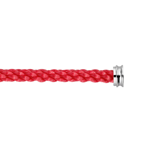 [6B1168]  Fred - Red Cable for XL bracelet
