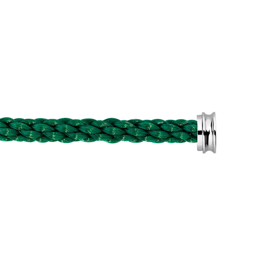 [6B1187]  Fred - Emerald cable for XL bracelet