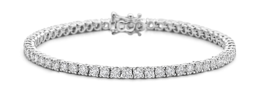 [JBS-IG-BR5272P008BWH4]  JBS - White gold tennis bracelet with diamonds