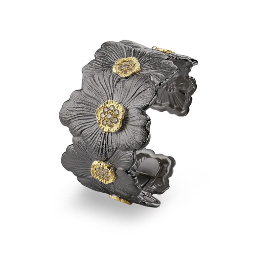 [JAGBRA015926]  Buccellati - Blossoms Diamonds Bracelet