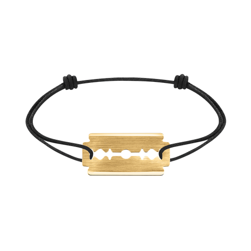[350201]  Dinh Van - Lame de Rasoir cord bracelet SM
