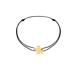 [336301]  Dinh Van - Clover Cord Bracelet Yellow Gold