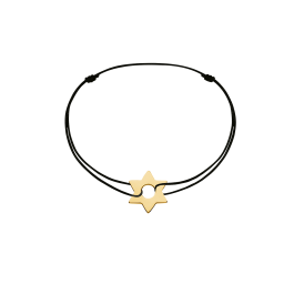 [336401]  Dinh Van - Star Cord Bracelet Yellow Gold