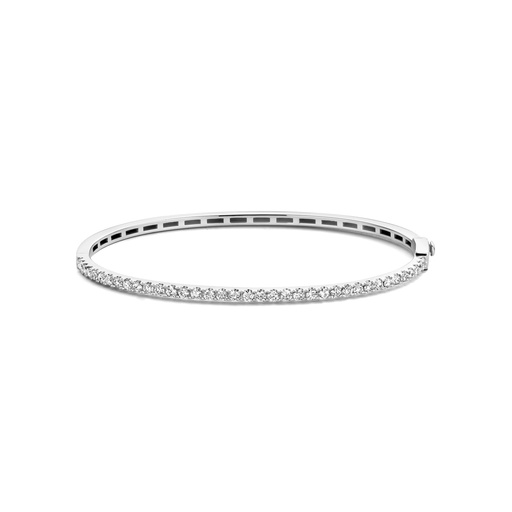 [BRC704]  Antonellis - Bangle White Gold with Diamonds