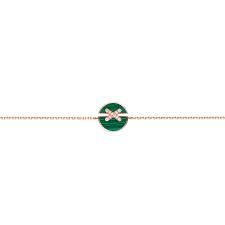 [84997]  Chaumet - Jeux de Liens Harmony Malachite bracelet