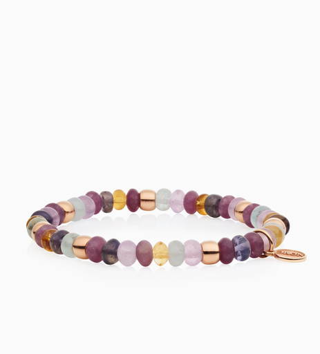 [8AR3985MIX88]  Bron - Reflex Bracelet Pink Gold