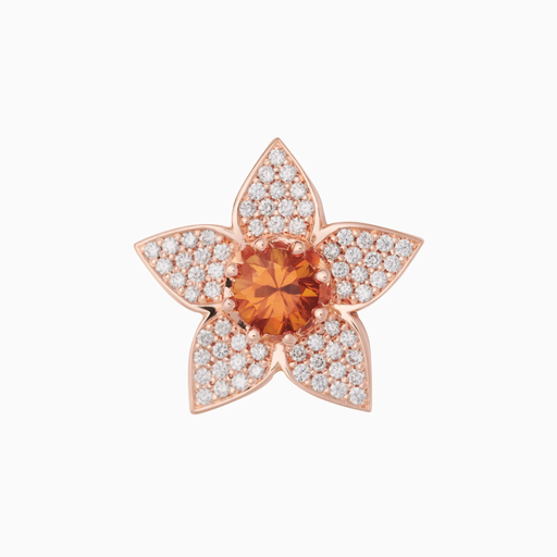 [8BR1283OKBR]  Bron - Poppy broche