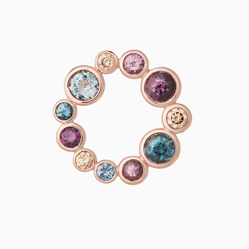 [8BR1281SPCBR]  Bron - CONFETTI BROOCH