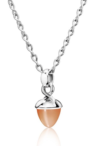 [P-MB-MoBr-wg]  Tamara Comolli - Pendant Mikado Bouquet Brown Moonstone
