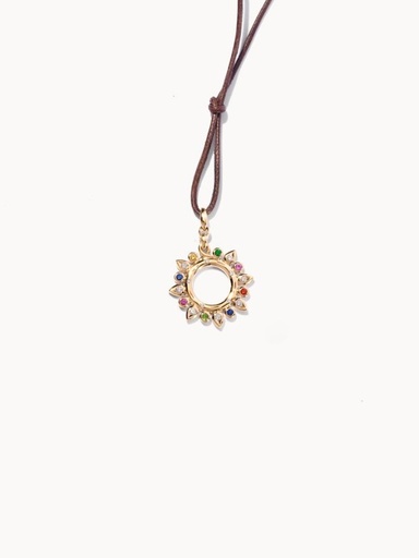 [P-gyp-can-yg]  Tamara Comolli - Pendant Gypsy Candy Sun