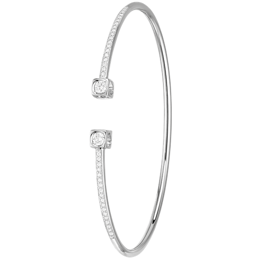  Dinh Van - Le Cube Diamant medium bracelet