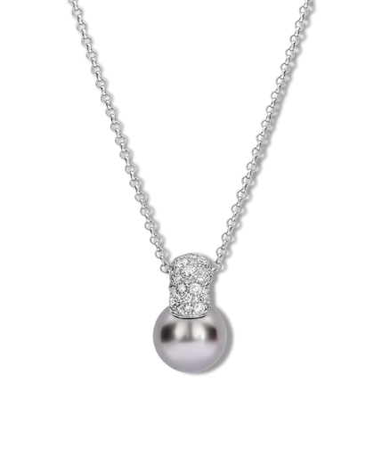 [PPE212BDW1]  Mikimoto - Pendant Grey Pearl