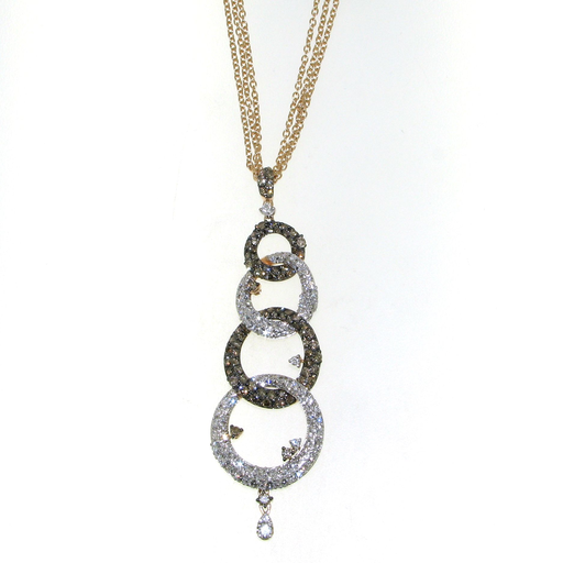  Casato - Hanger + ketting pink gold Hold me Tight br.