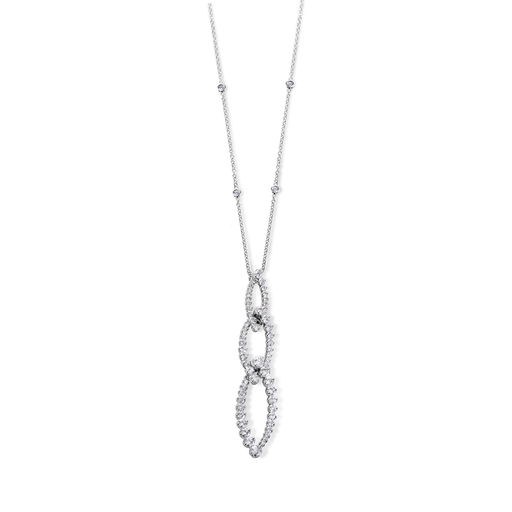  JBS - Pendant white gold with diamonds