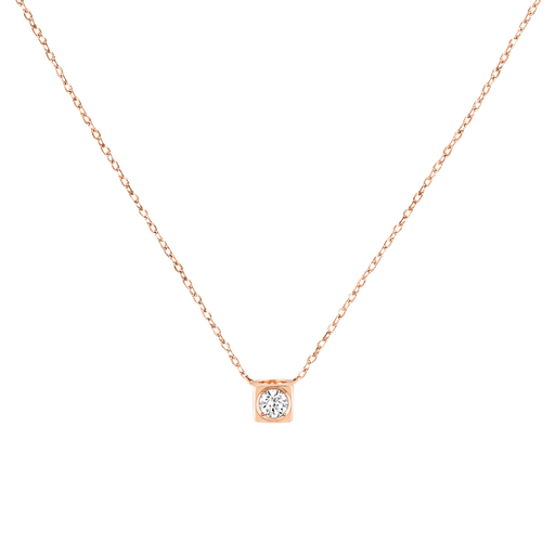  Dinh Van - Le Cube Diamant medium necklace
