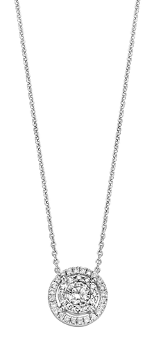 [FF318]  Antonellis - pendant illusion white gold