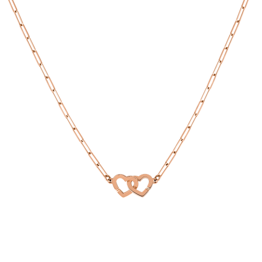 [645205]  Dinh Van - Double Cœurs R9 chain necklace