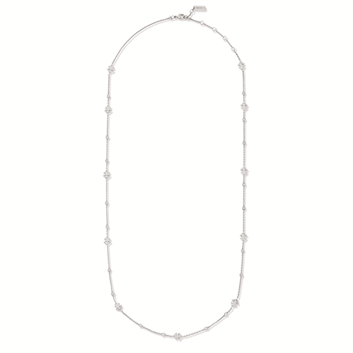 [7239]  Messika - Chaine White Gold Soul with Diamonds