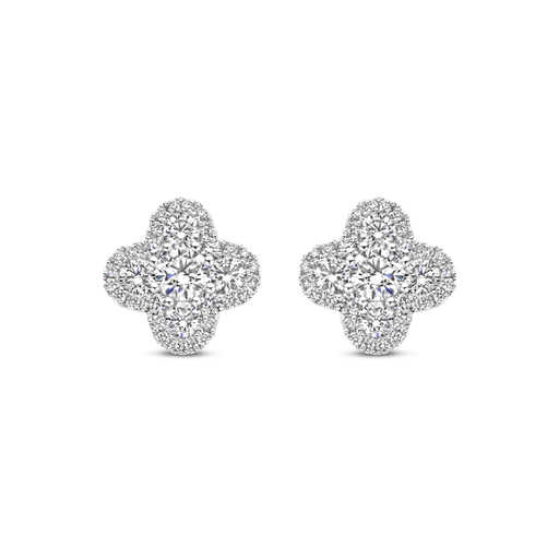 [1PE0271091/1]  Damaso - White gold earrings with diamonds
