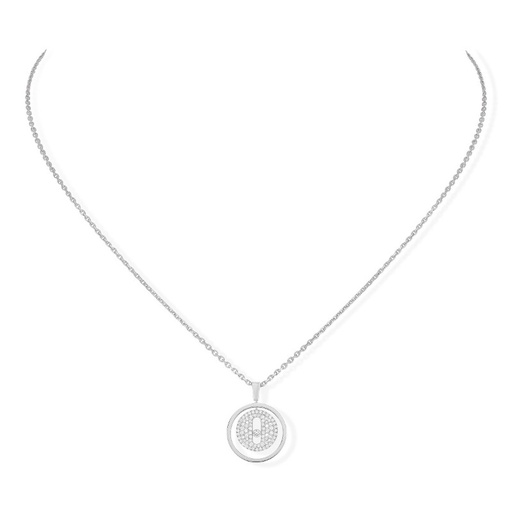 [7397]  Messika - Lucky Move Necklace PM pavé