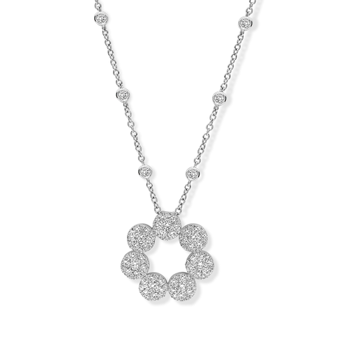 [1GA0030682/2/1]  Damaso - White gold pendant with diamonds
