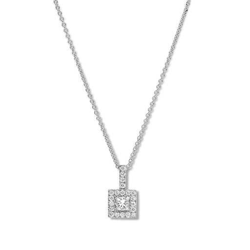 [JBS-GB-P1pr/pv]  JBS - Necklace in Gold with Diamond Pendant