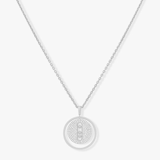 [7395]  Messika - Collier Lucky Move MM pavé