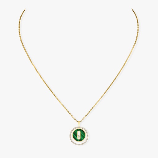 [11585]  Messika - Necklace Lucky Move PM Malachite