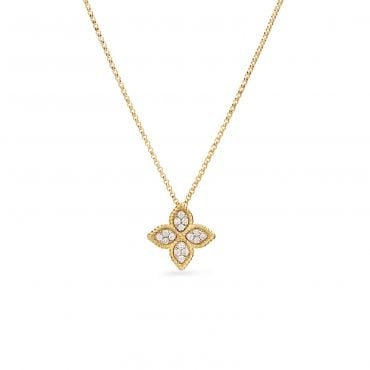 [ADR777CL0680]  Roberto Coin - Pendant Princess Flower