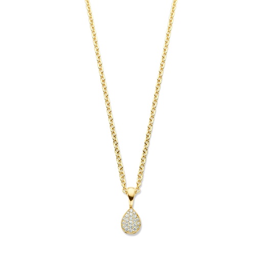 [1GA0030766/1]  Damaso - Pink Gold Pendant with Diamonds