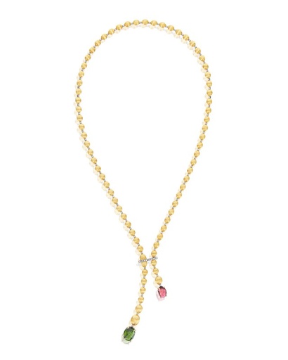 [CS1-598]  Nanis - Dancing Tourmalines necklace