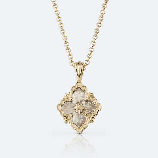 [JAUPEN017818]  Buccellati - Opera Tulle pendant with chain