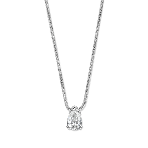 [JBS-MB-1/3555]  JBS - Whitegold pendant with diamond