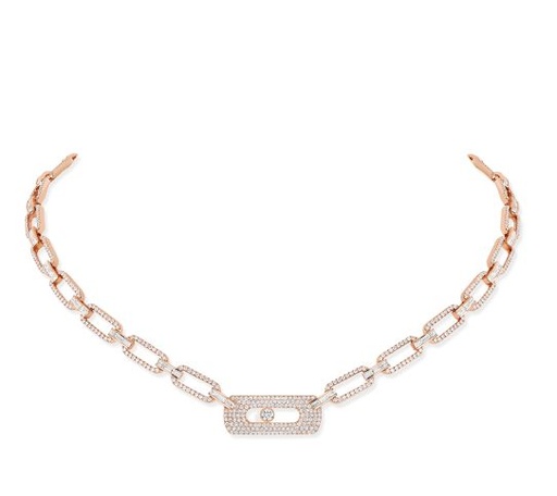 [12286]  Messika - My Move Gourmette Necklace