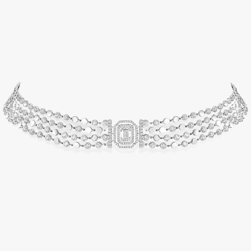 [12434]  Messika - D-Vibes Multichain Choker Necklace