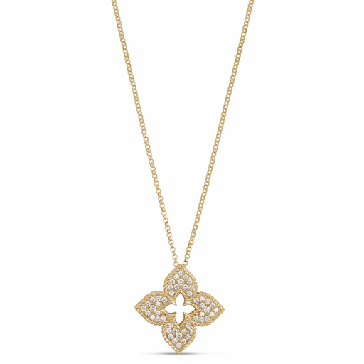 [ADR777CL3259]  Roberto Coin - Venetian Princess Pendant with Diamonds