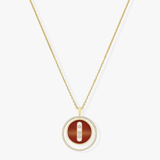 [10841]  Messika - Carnelian Lucky Move MM Necklace